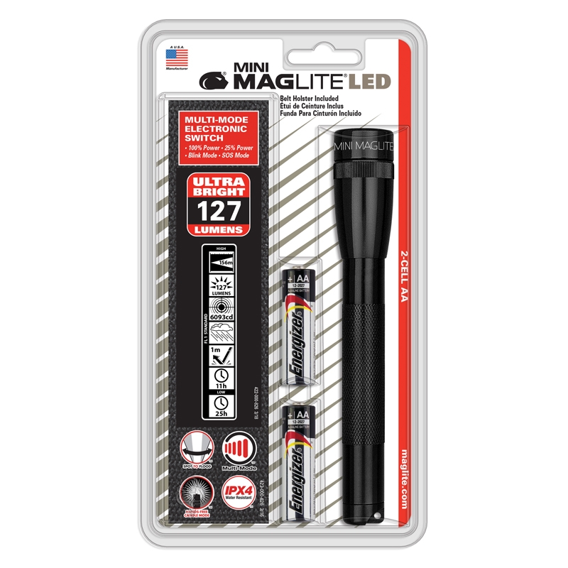 MAGLITE / MINI MAGLITE / SP2201H MINI MAGLITE 2x AA LED Flashlight black